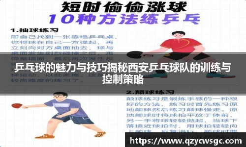 乒乓球的魅力与技巧揭秘西安乒乓球队的训练与控制策略