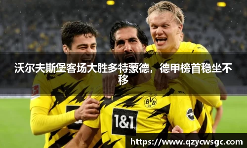 沃尔夫斯堡客场大胜多特蒙德，德甲榜首稳坐不移